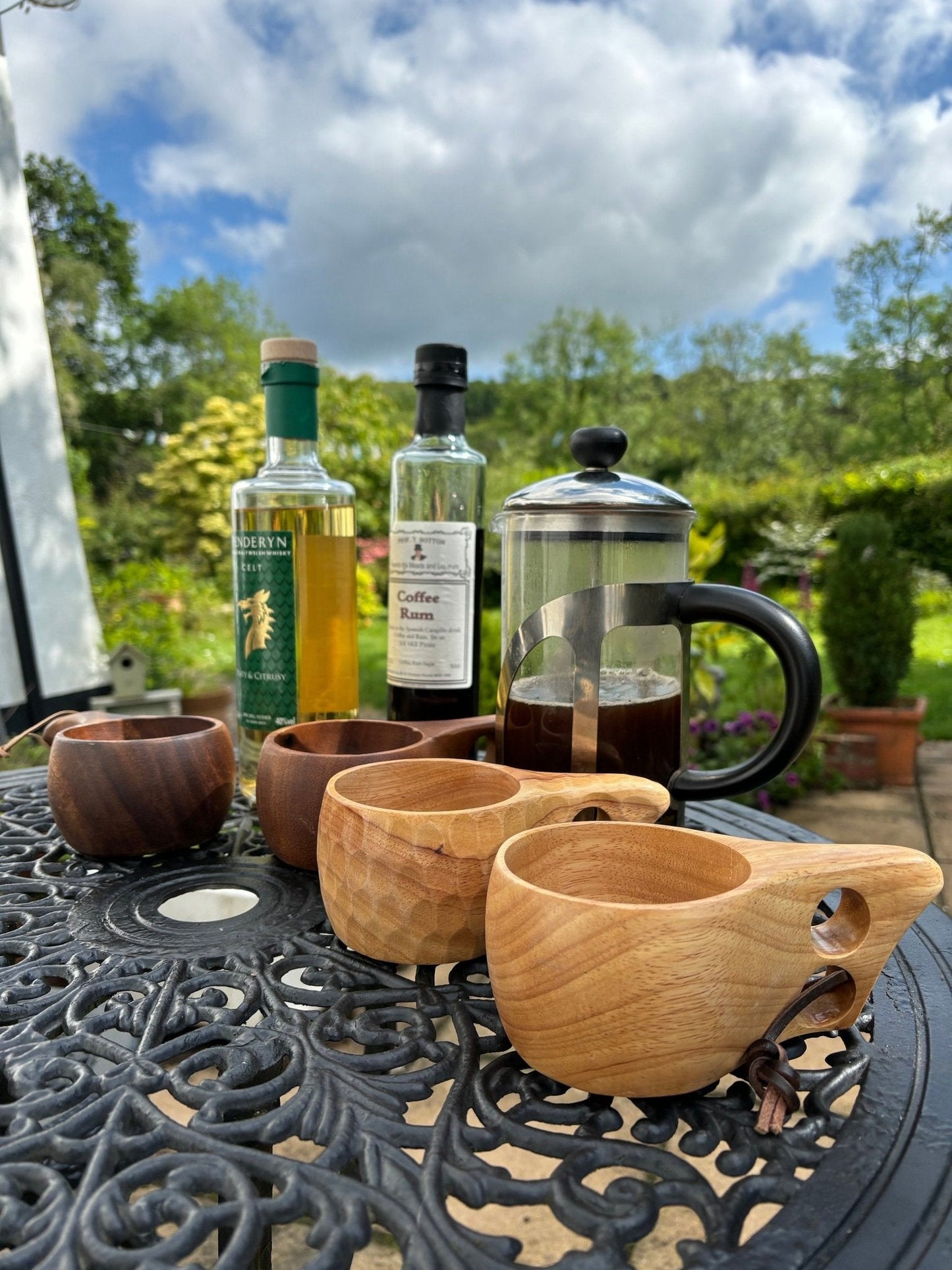 Kuksa — Nordic Birch Wooden Mug, Hand-Carved - Bushman Survival