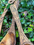 Large Ladle , Olive Wood - Bushman Survival