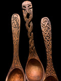 Large Ladle , Olive Wood - Bushman Survival