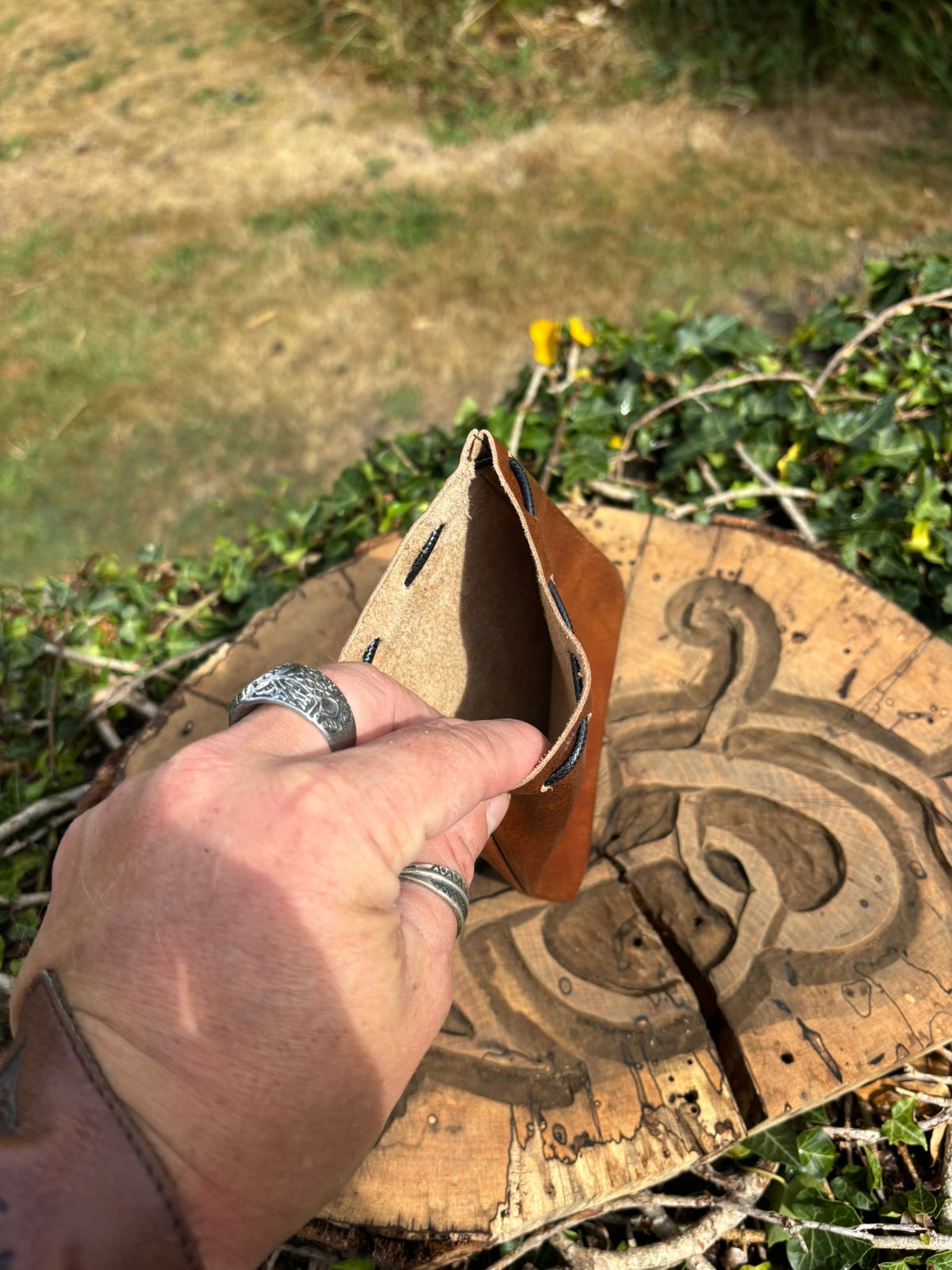 Leather Coin Pouch - Bushman Survival