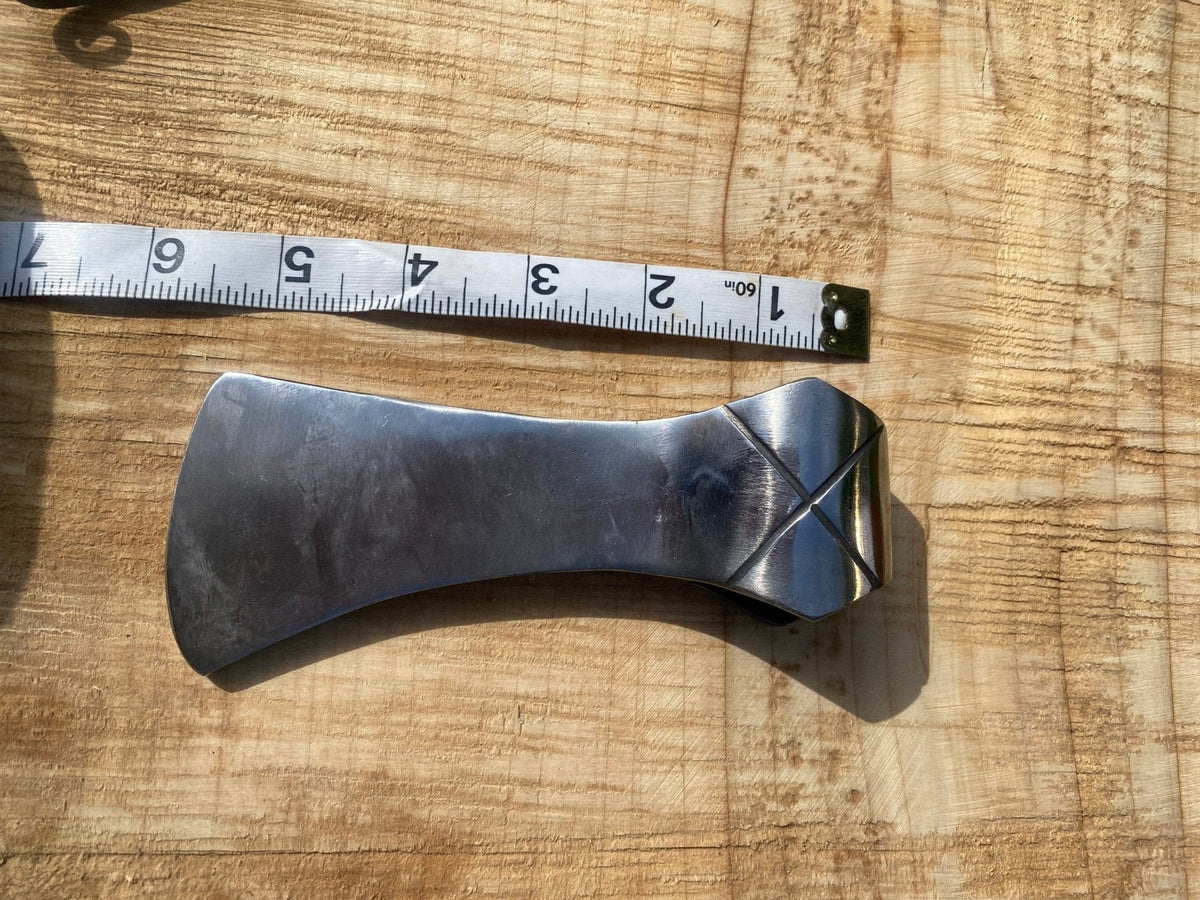 Mammen Axe Head — Blunt Reenactment Axe, Viking Society Compliant - Bushman Survival