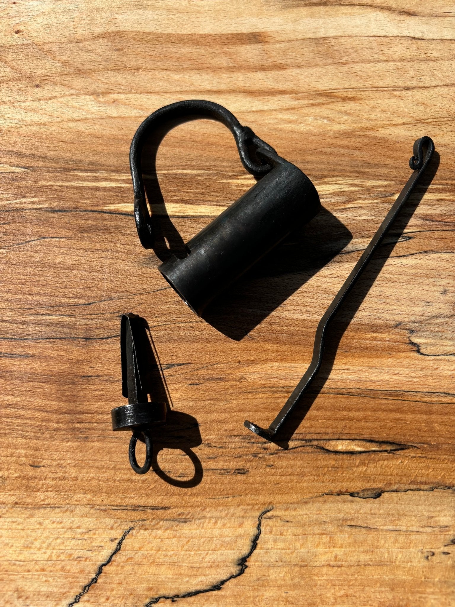 Medieval Padlock, Small Viking Padlock - simple to use medieval lock