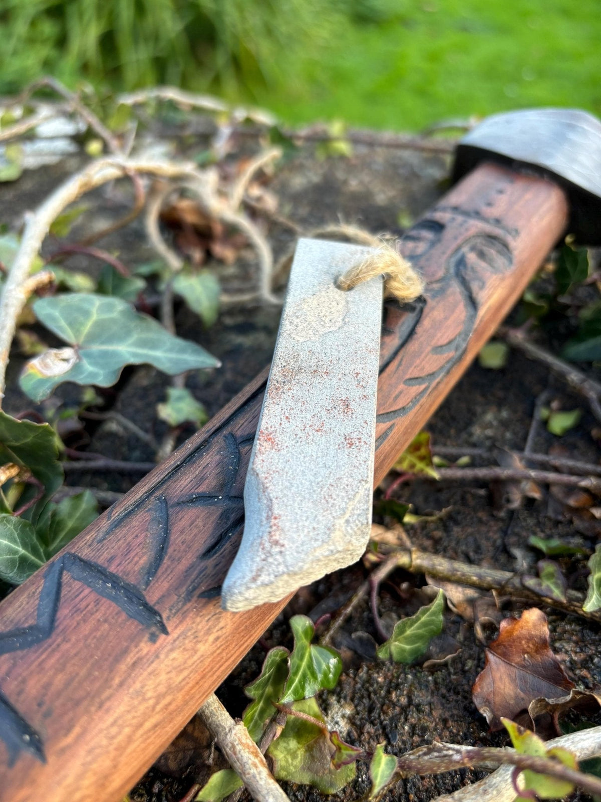 Medieval Whet Stone - Viking Sharpening Stone - Bushman Survival