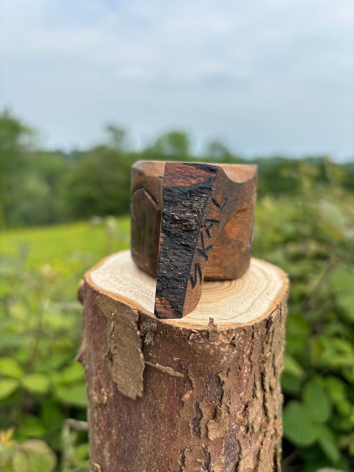 Mini Kuksa — Hand-Carved Espresso Cup, 50ml - Bushman Survival