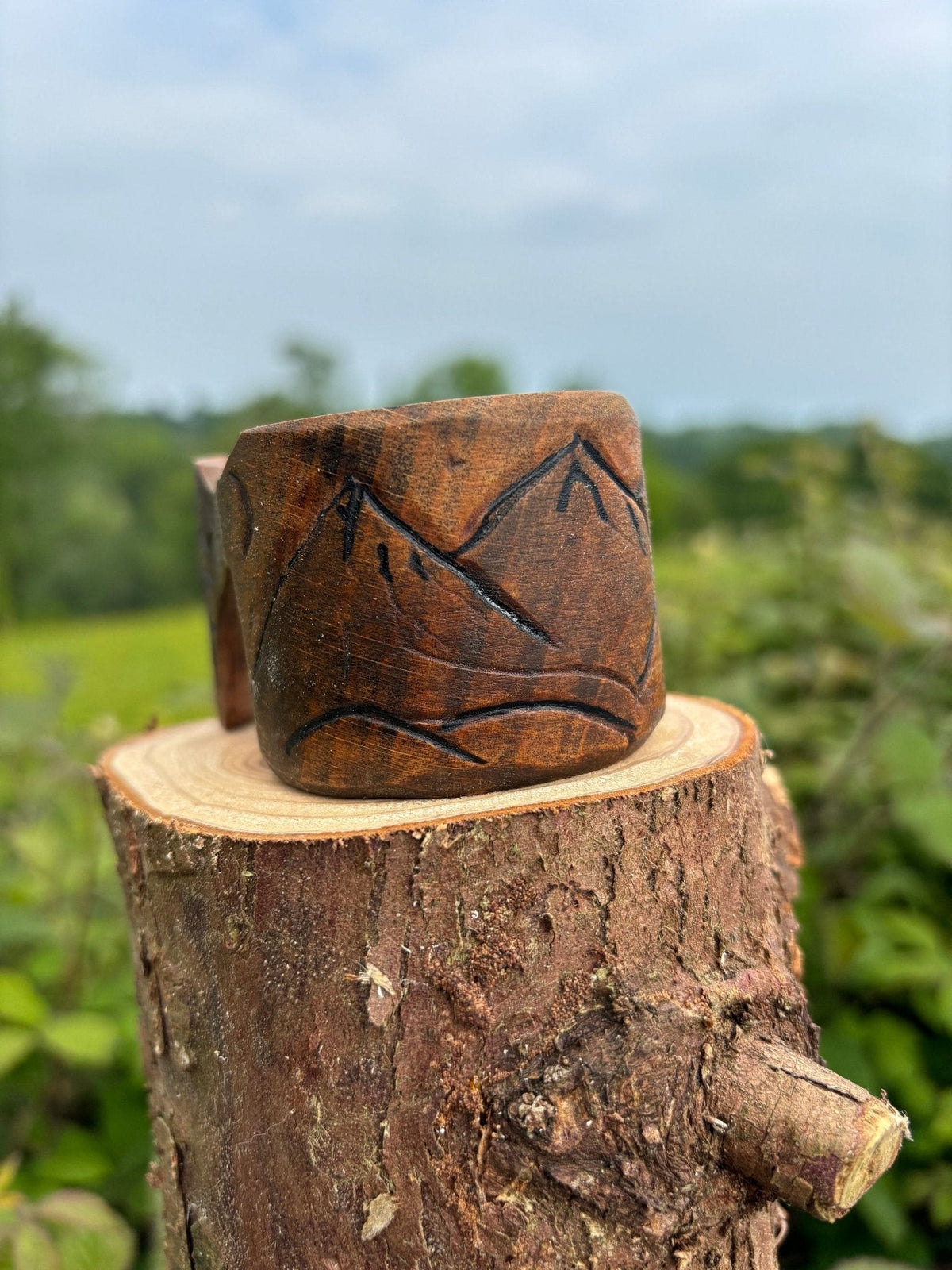 Mini Kuksa — Hand-Carved Espresso Cup, 50ml - Bushman Survival