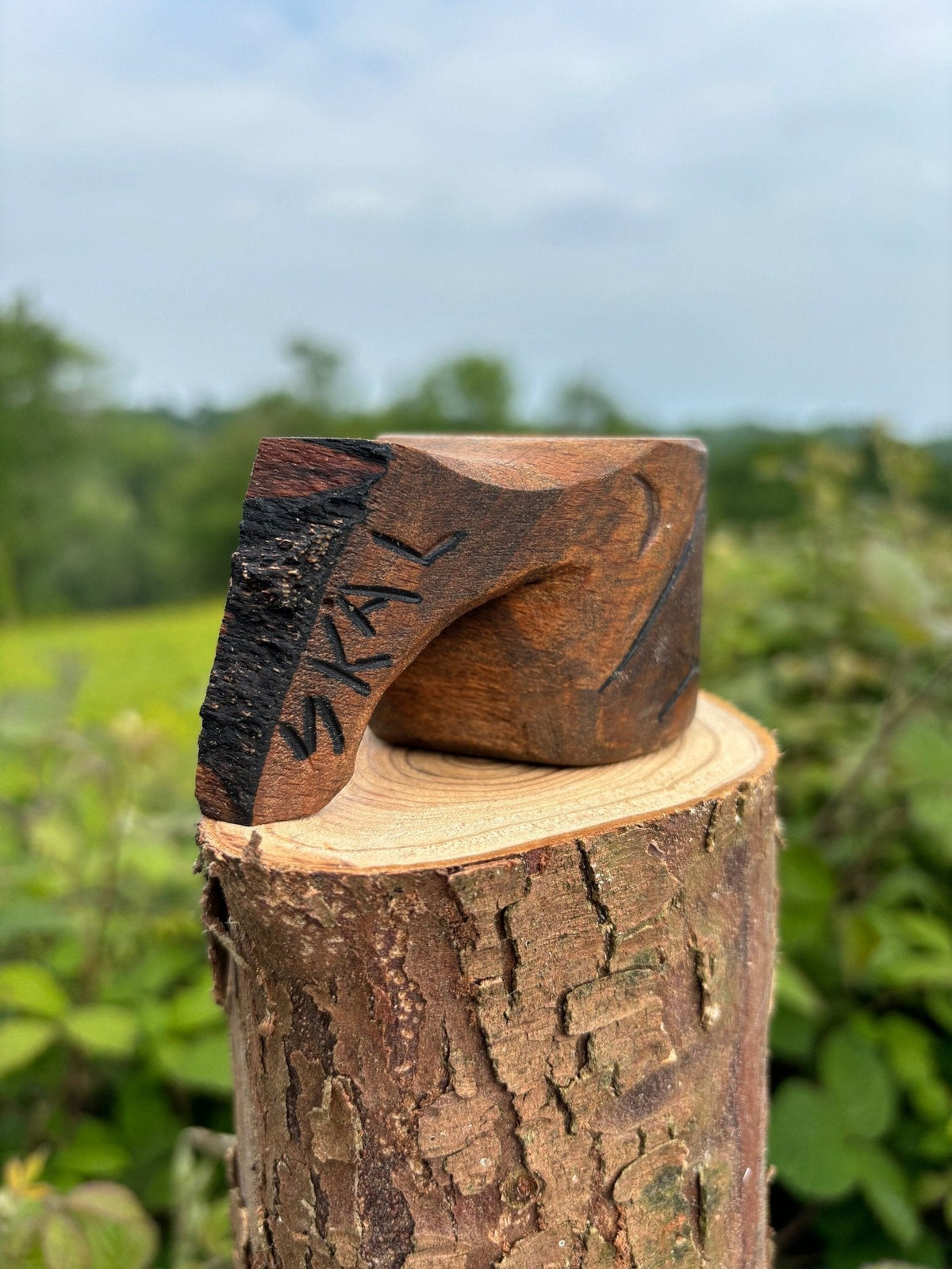 Mini Kuksa — Hand-Carved Espresso Cup, 50ml - Bushman Survival