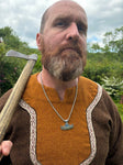 Mjolnir Viking Necklace, Stainless Steel - Bushman Survival