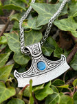 Mjolnir Viking Necklace, Stainless Steel - Bushman Survival