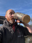 Odins Horn - Hand Carved Viking Drinking Horn Mug - Bushman Survival