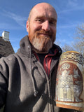 Odins Horn - Hand Carved Viking Drinking Horn Mug - Bushman Survival