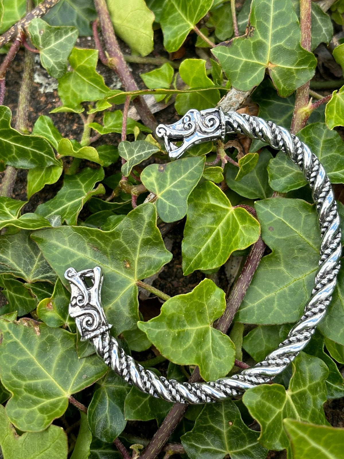 Odin's Wolves Arm Ring — Geri & Freki - Bushman Survival