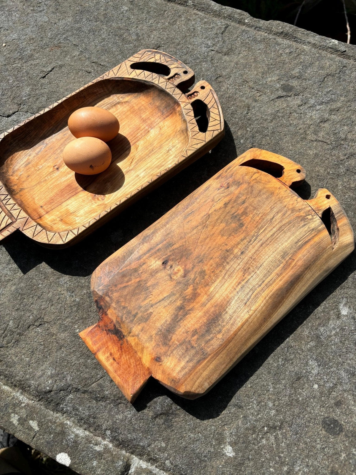 Oseberg Viking Platter — Handmade, Based on the Original Find - Bushman Survival