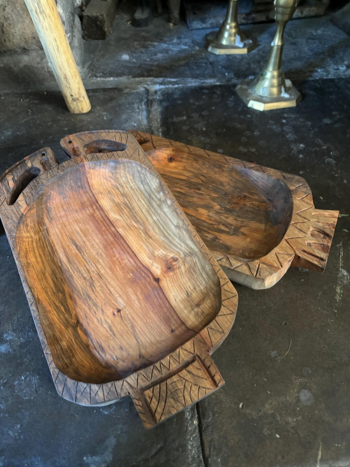 Oseberg Viking Platter — Handmade, Based on the Original Find - Bushman Survival