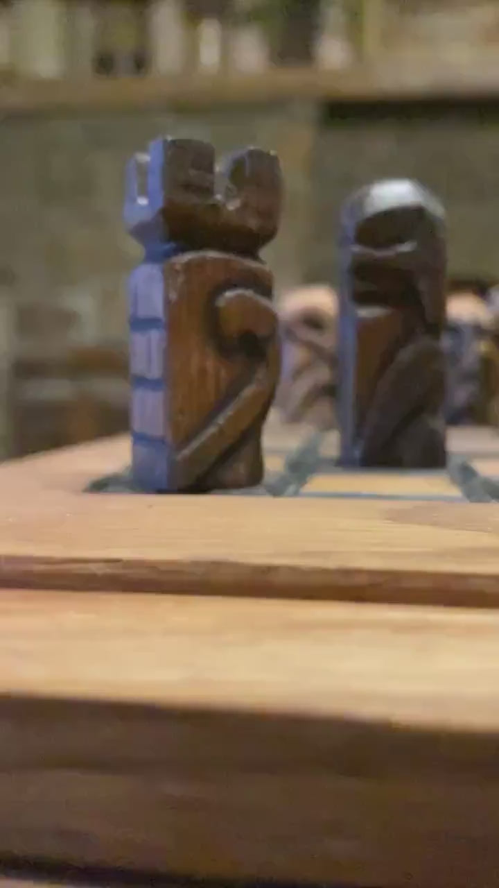 Viking Chess - Hafltafl set