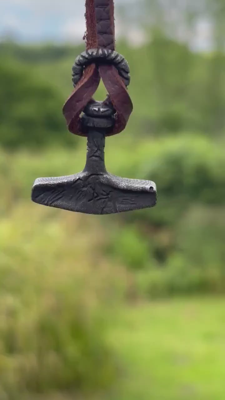 Mjolnir Viking Necklace
