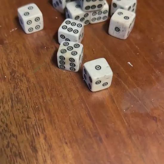 Viking Dice, Medieval Bone Dice