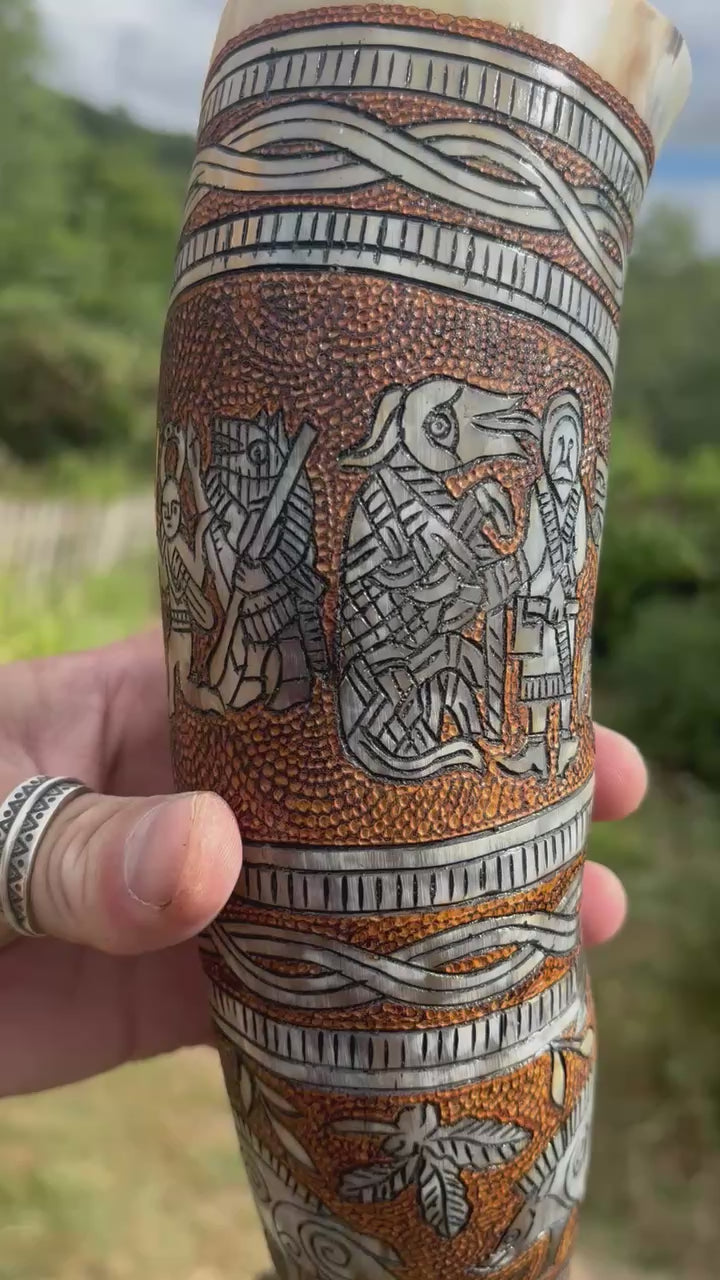Probably the nicest drinking horn ever