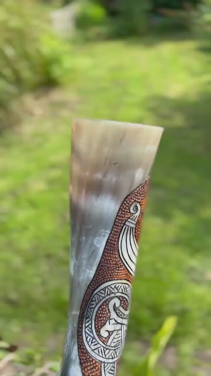 Viking Drinking Horn, Thors Fishing Trip