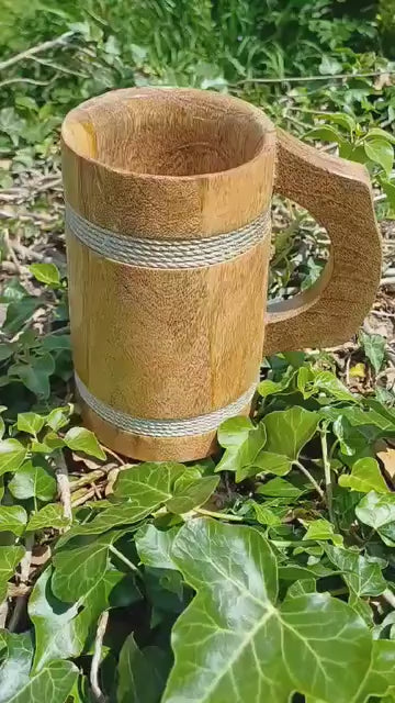 Wooden Tankard - can be customised too!