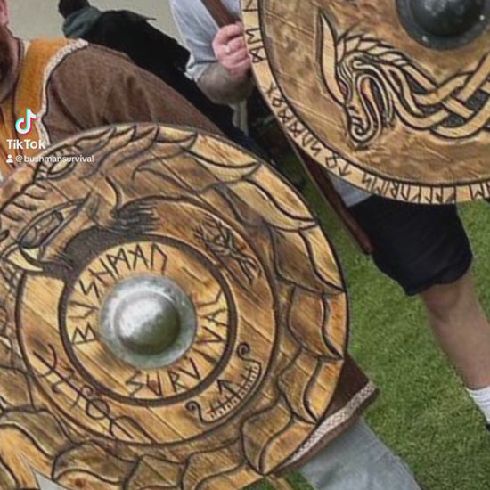 A very quick glimpse into how I make the shields
