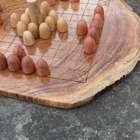 Hnefatafl Set — Plain Wood