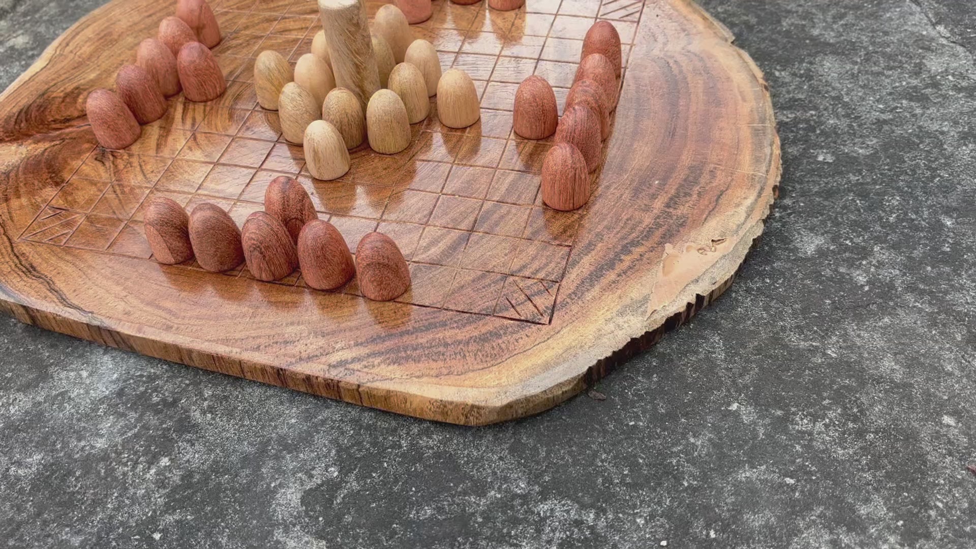Hnefatafl Set — Plain Wood