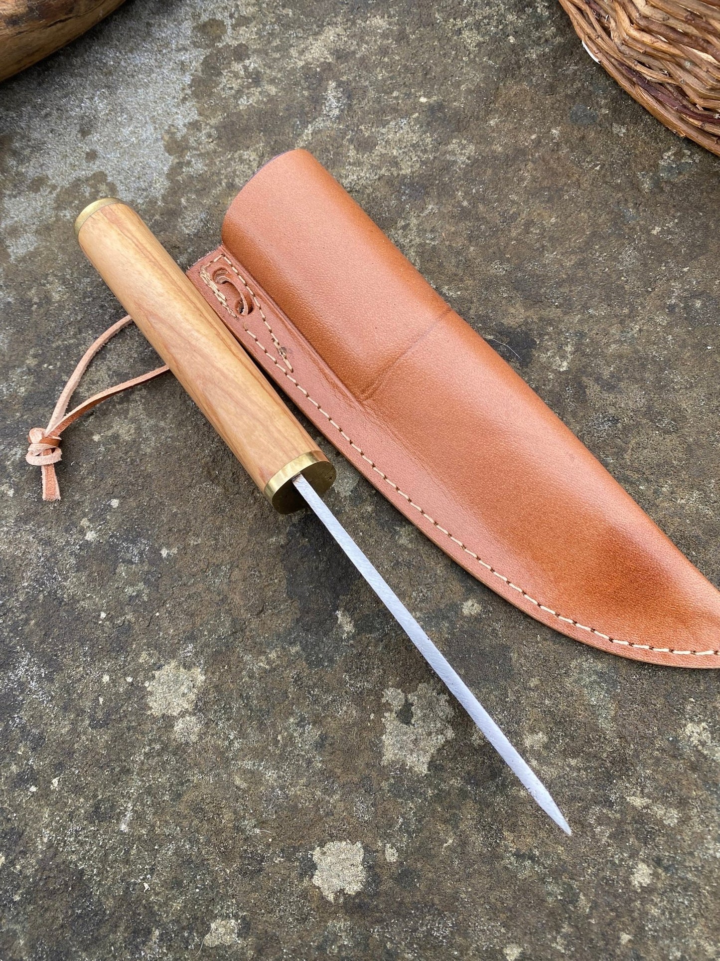 Seax, Viking or Anglo Saxon Knife - Bushman Survival