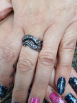 Sigurds Ring, double headed Dragon Ring - Bushman Survival