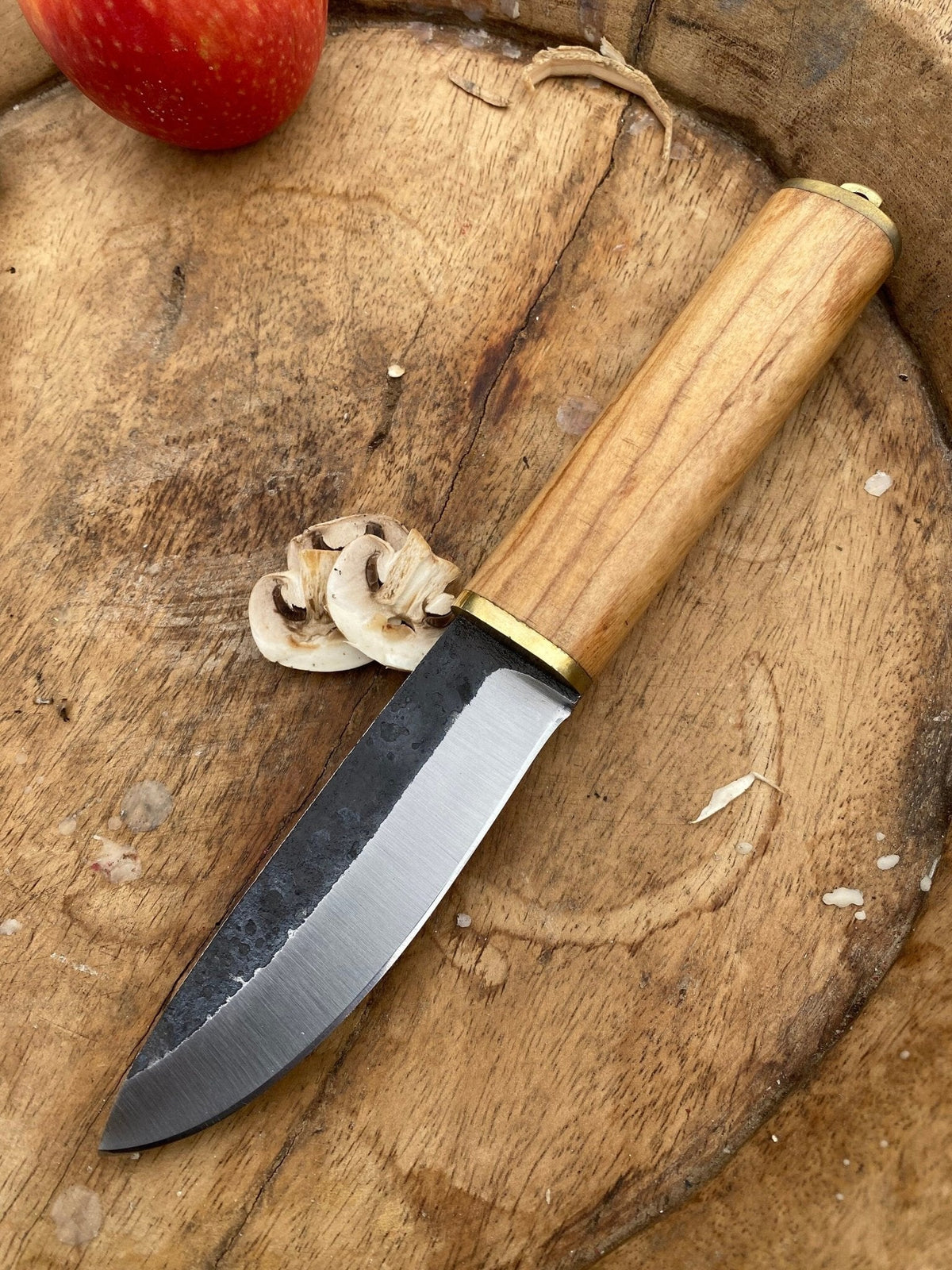 Small Seax — Viking & Anglo-Saxon Knife with Sheath - Bushman Survival