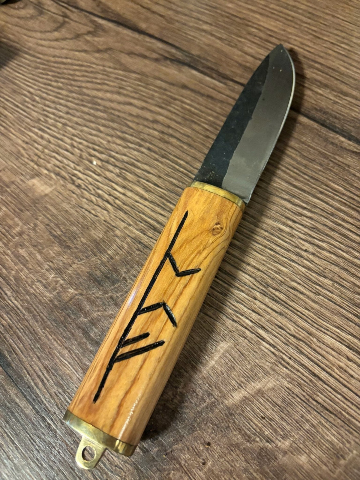 Small Seax — Viking & Anglo-Saxon Knife with Sheath - Bushman Survival