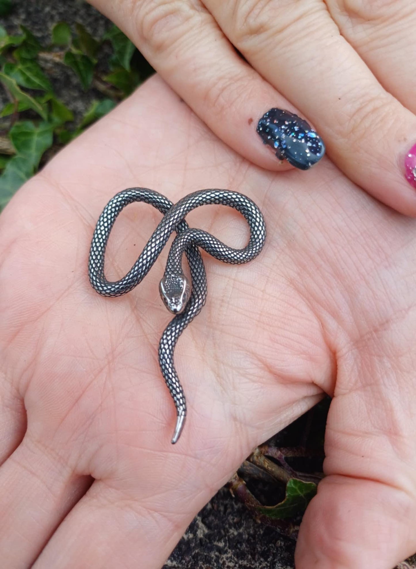 Snake Necklace, Loki’s Symbol - Bushman Survival