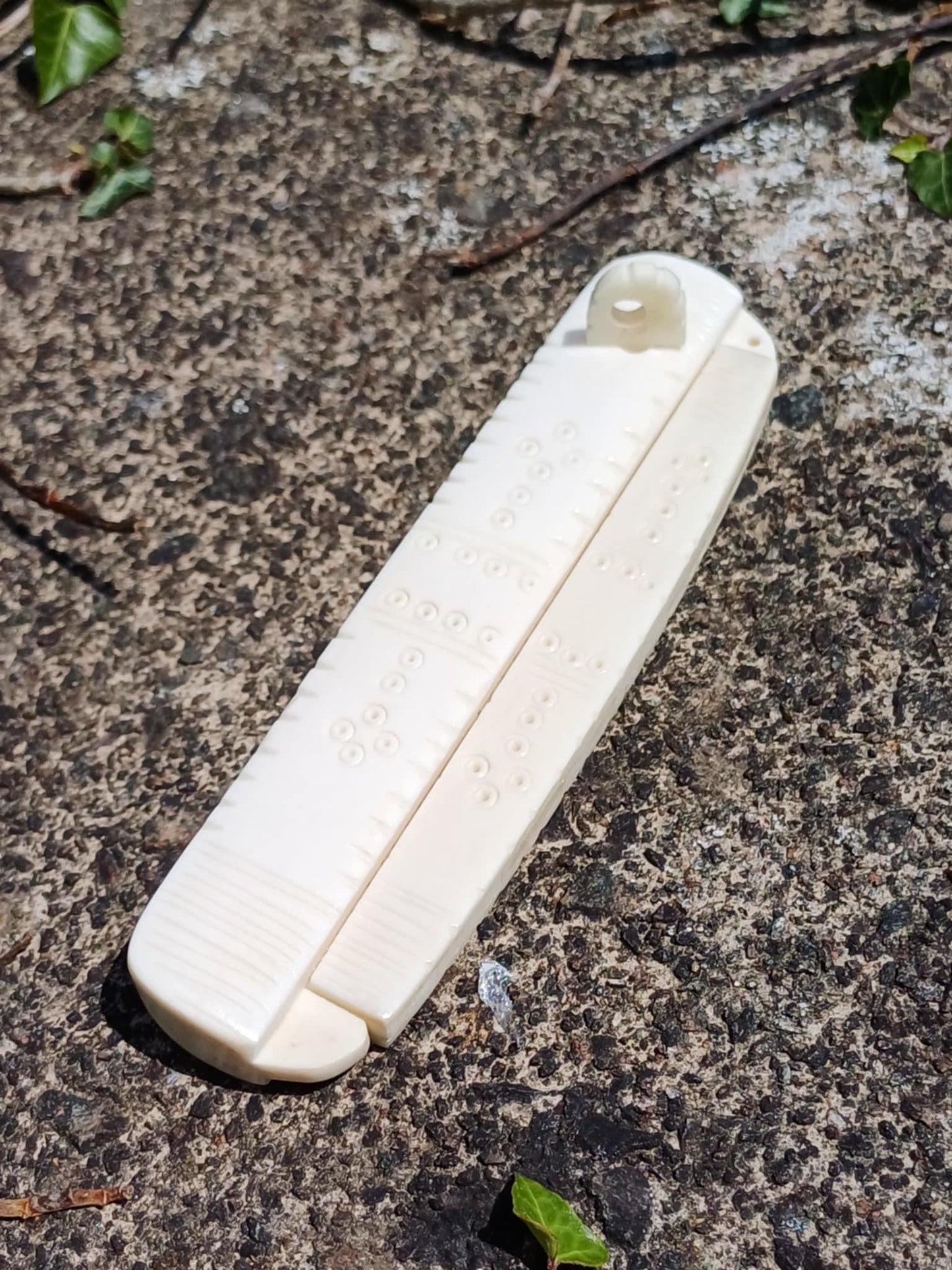Viking Bone Comb, with cover - Bushman Survival