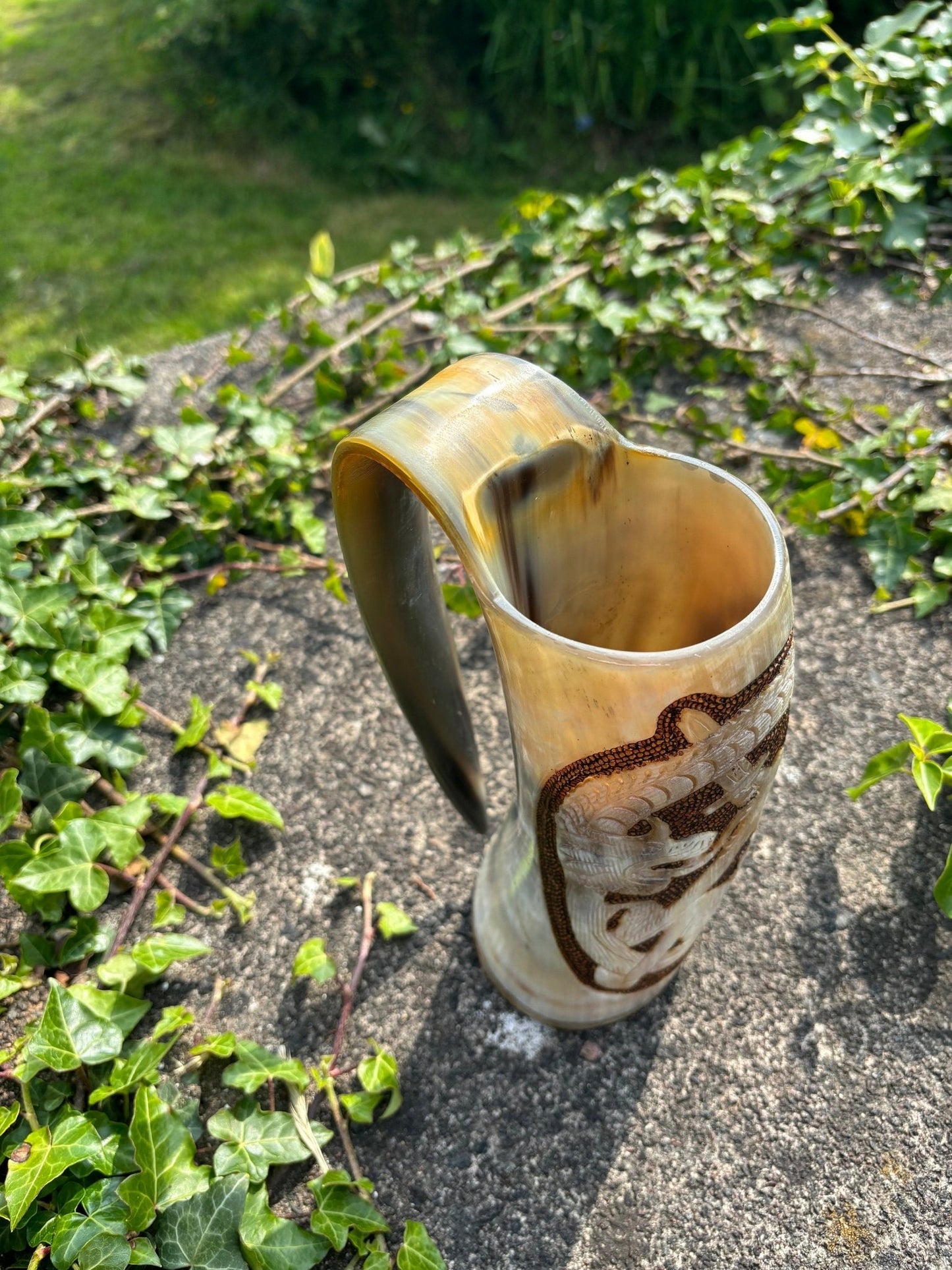 Viking Horn Tankard, Thor’s Demise! - Bushman Survival