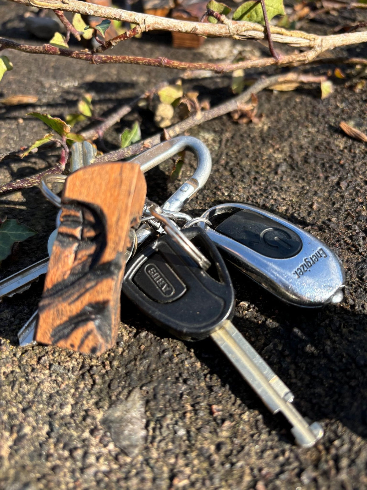 Viking Keyring — Mini God Post - Bushman Survival
