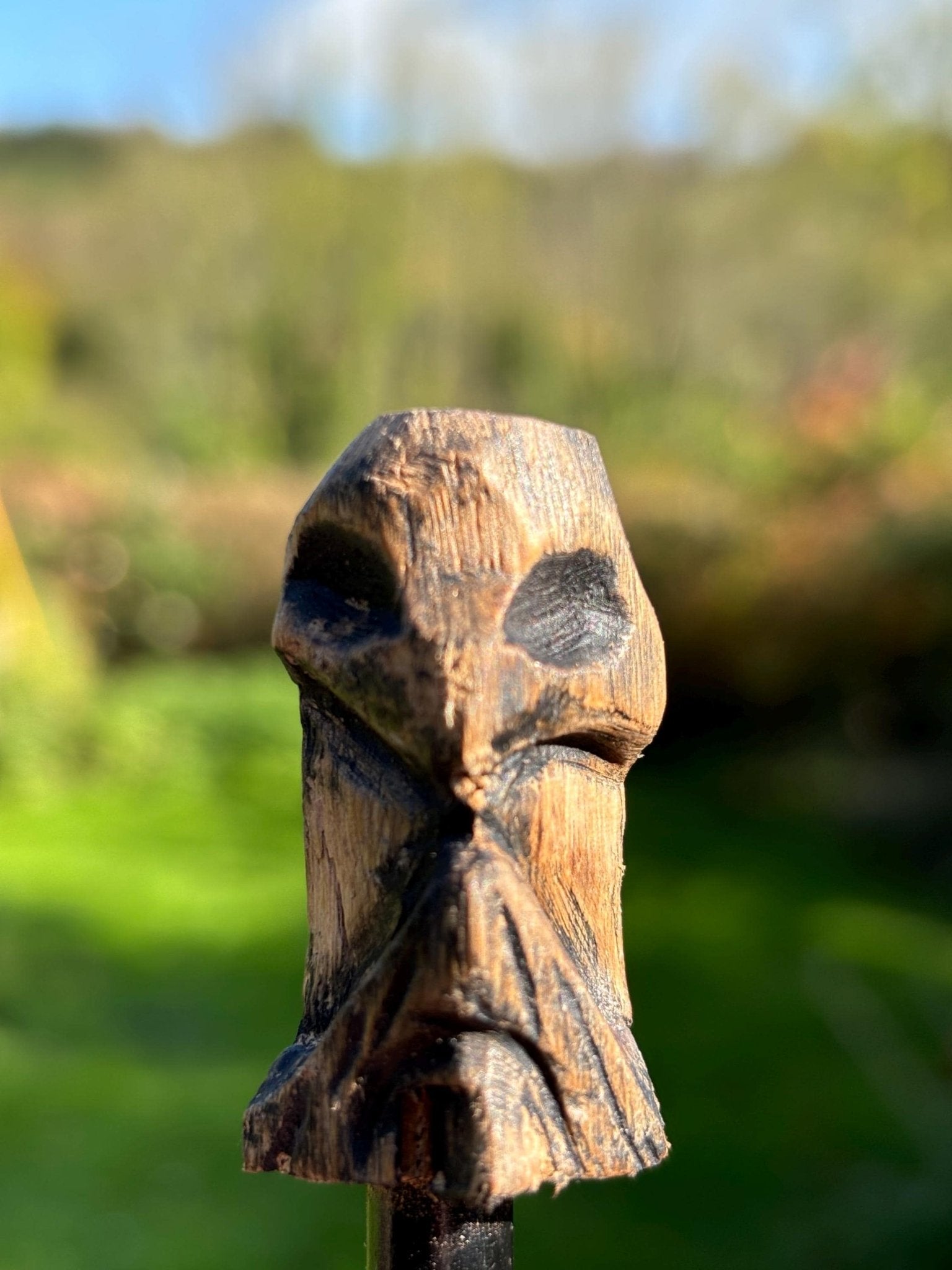 Viking Keyring — Mini God Post - Bushman Survival