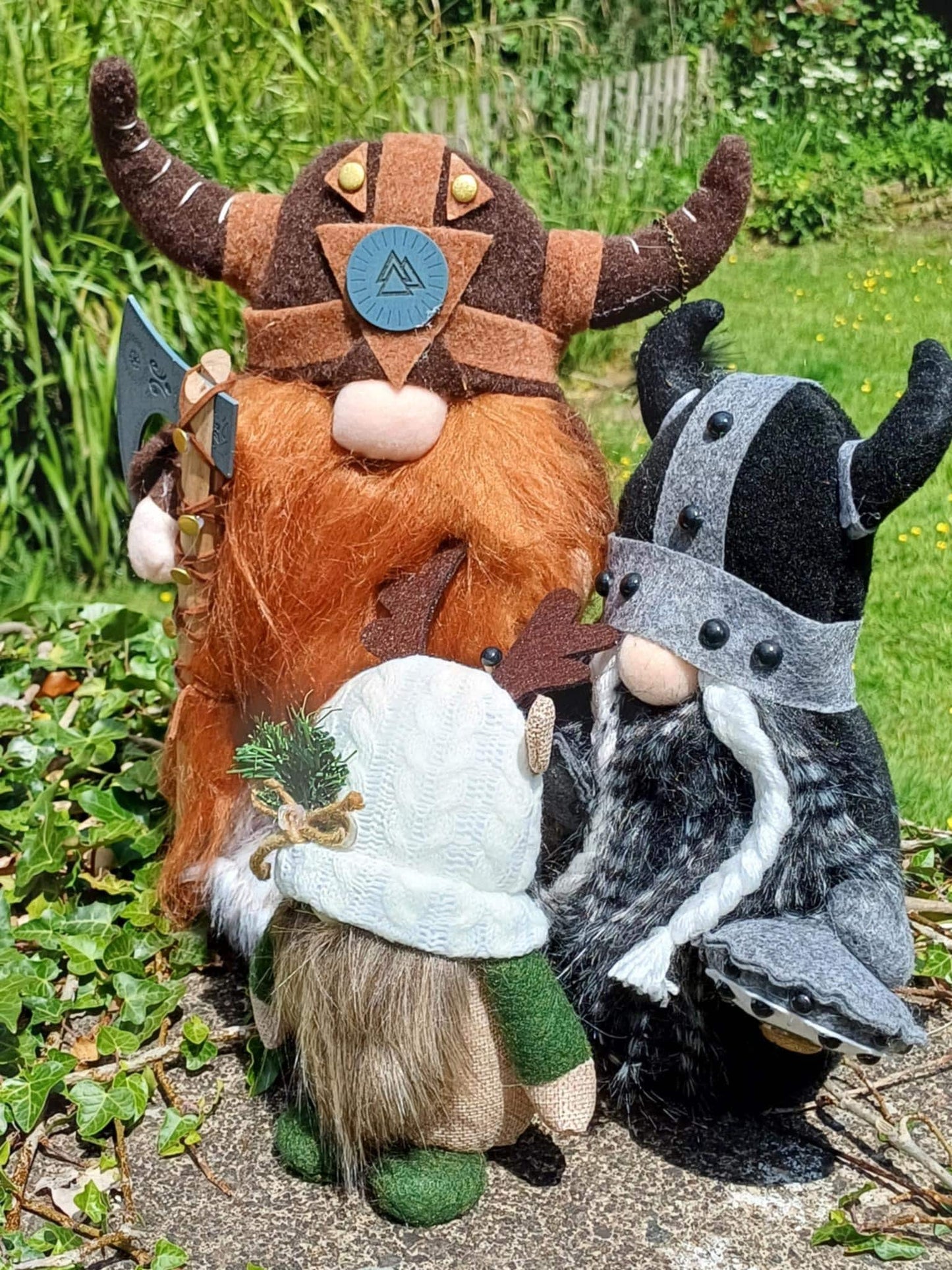 Viking Gonk plush toy size comparison three available sizes