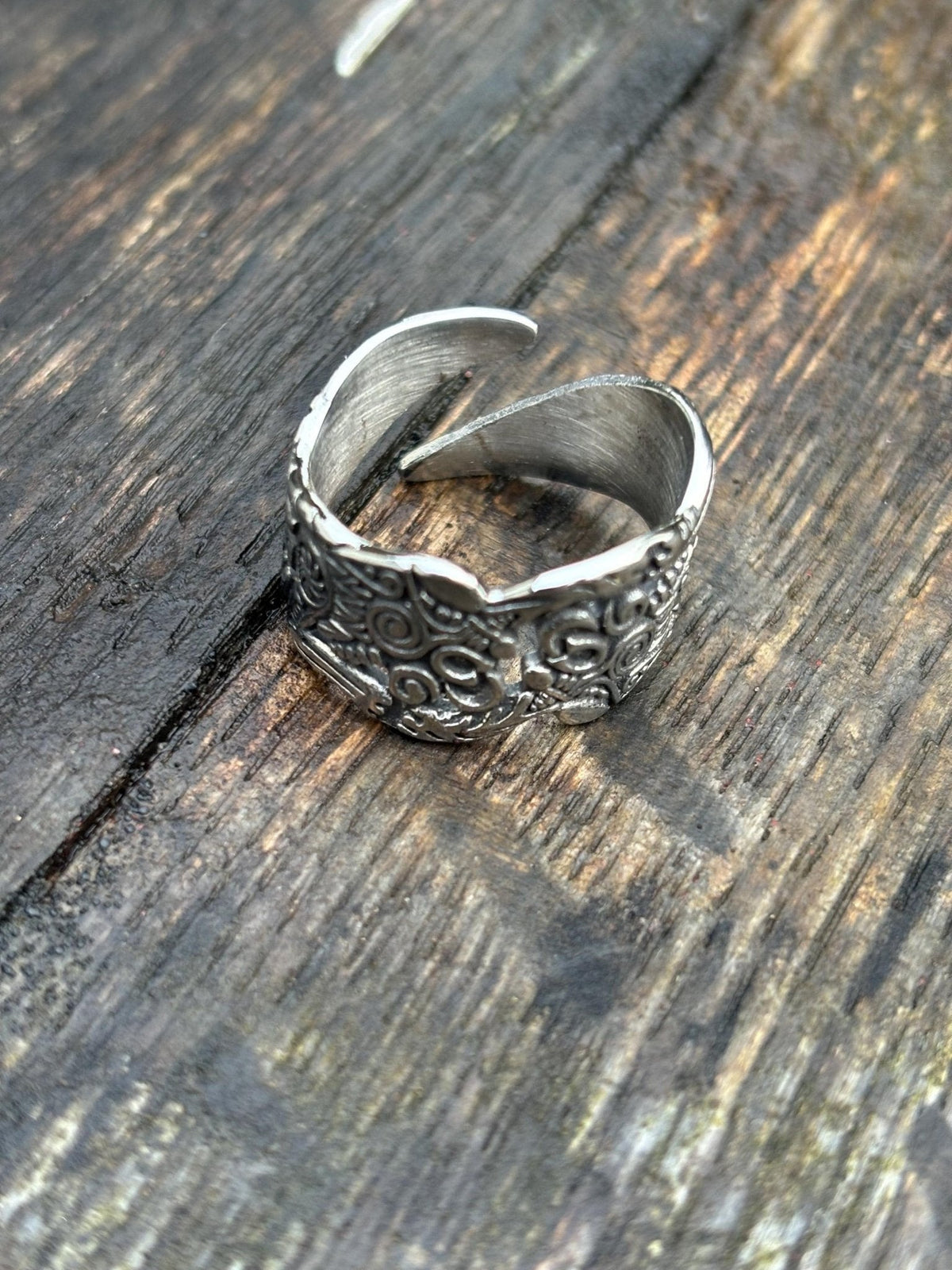 Viking Ring — Odin's Wolves, Geri & Freki - Bushman Survival