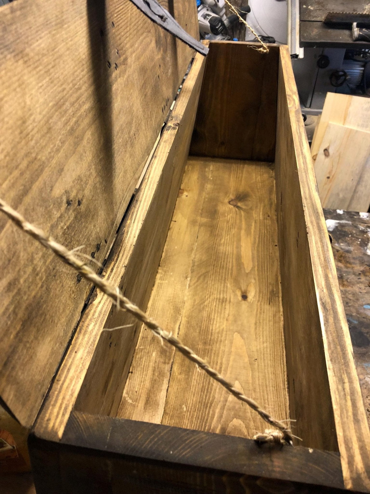 Viking Sea Chest — Mastermyr Replica, Handmade in Hardwood - Bushman Survival
