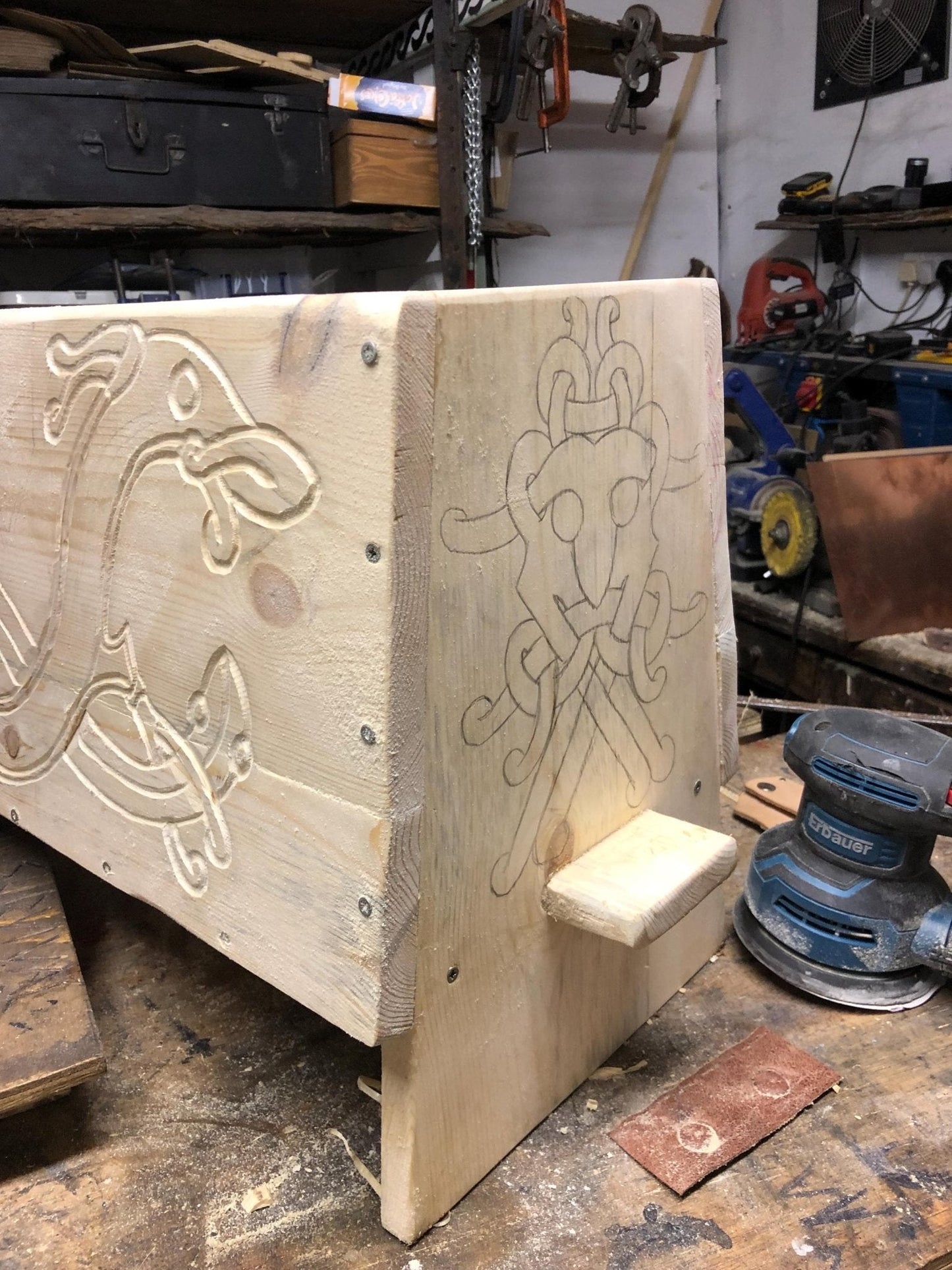 Viking Sea Chest — Mastermyr Replica, Handmade in Hardwood - Bushman Survival