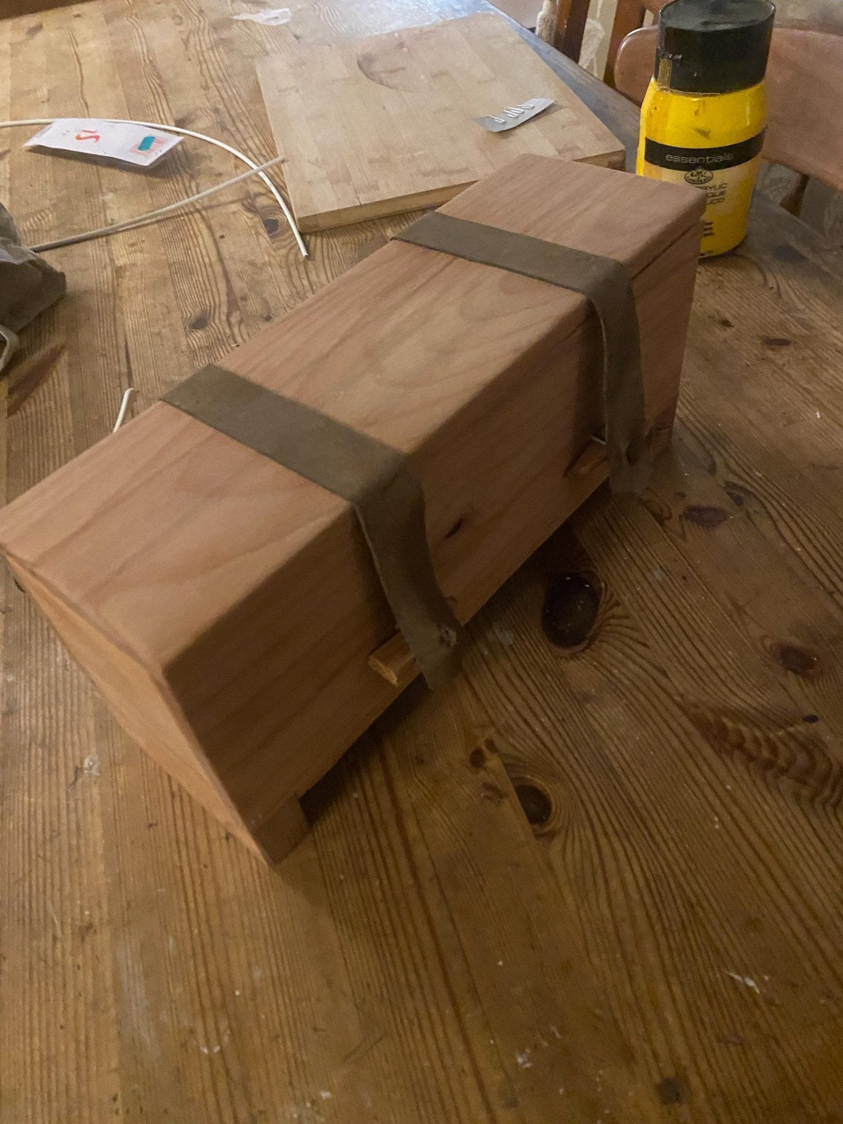 Viking Sea Chest — Small, Hand-Carved Hardwood - Bushman Survival