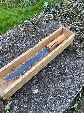 Viking Seax — Large Authentic Camp Knife - Bushman Survival