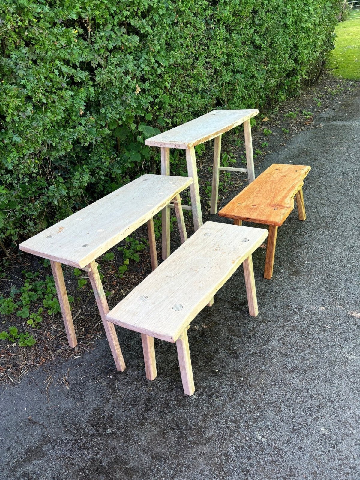 Viking Tables & Benches — Handmade Medieval Hardwood Furniture - Bushman Survival