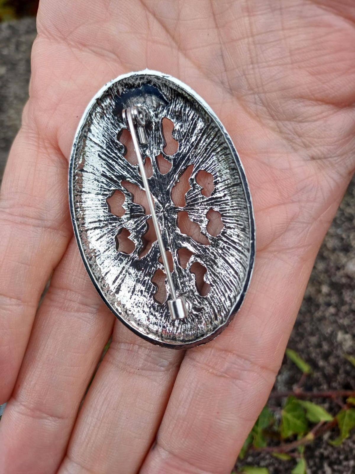 Viking Turtle Brooch — Mammen Style, Silver or Bronze - Bushman Survival