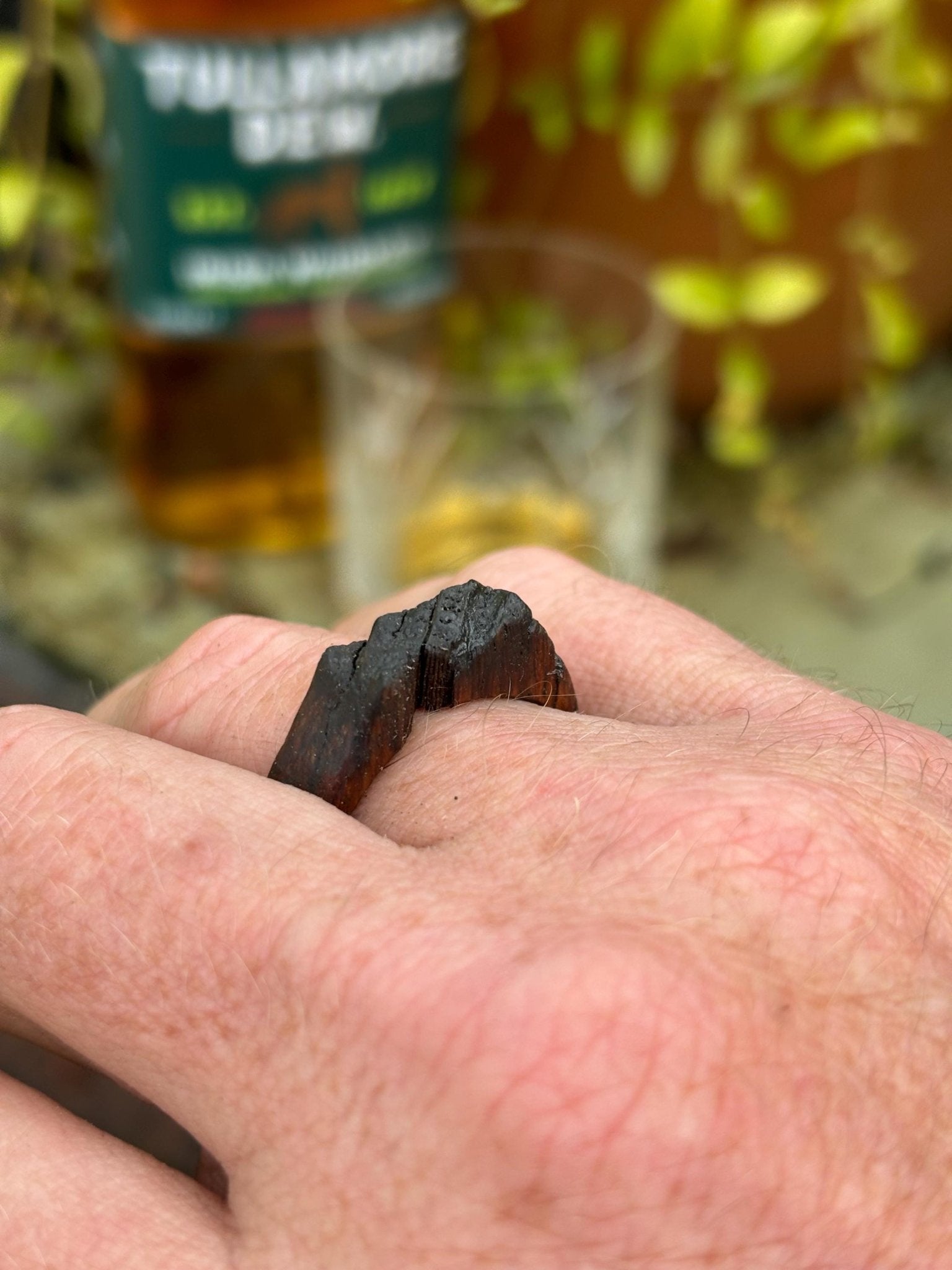 Whiskey Ring - 20 Year Old Whiskey Barrell Oak - Bushman Survival