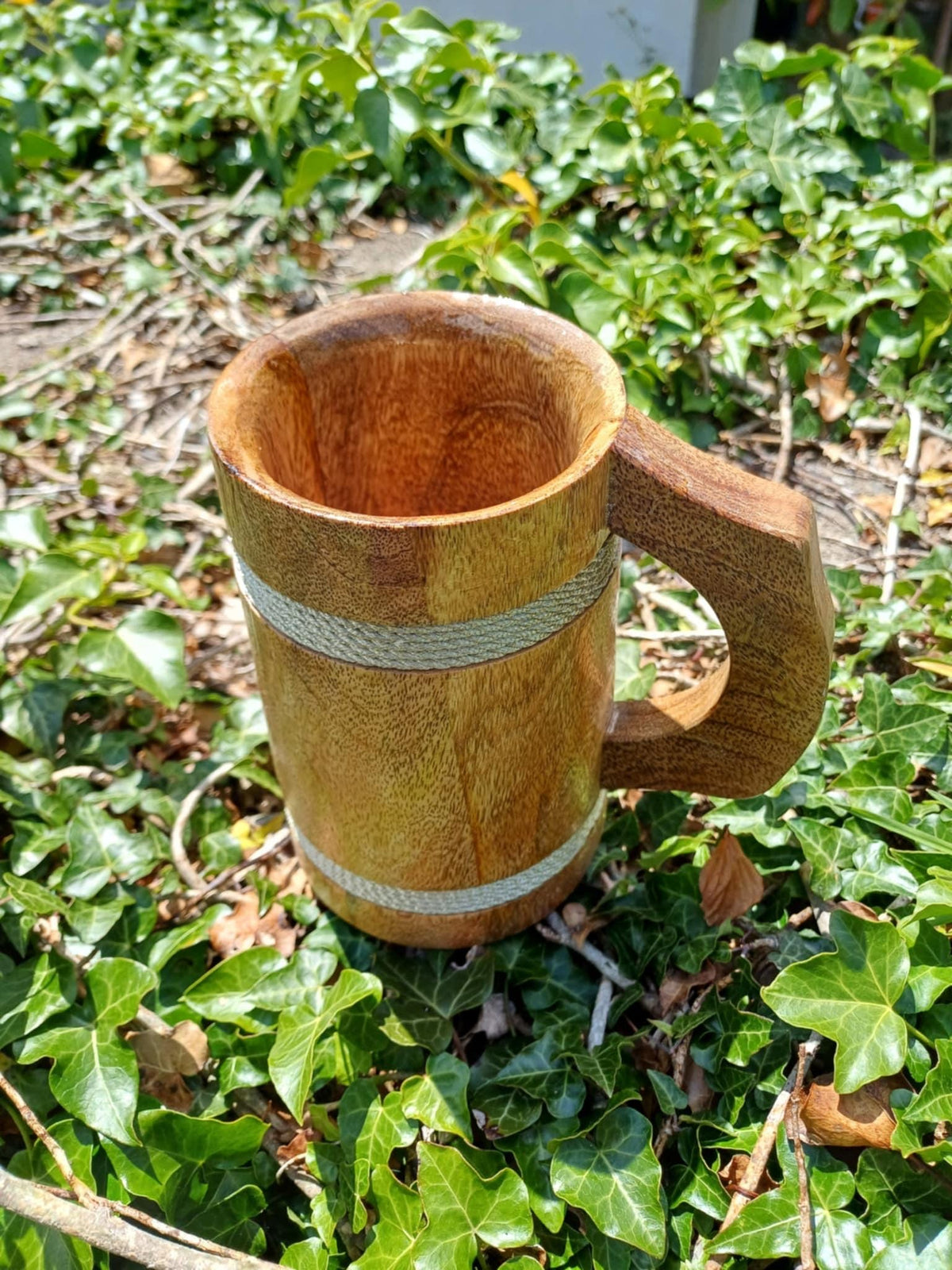 Wooden Tankard - can be customised too! - Bushman Survival