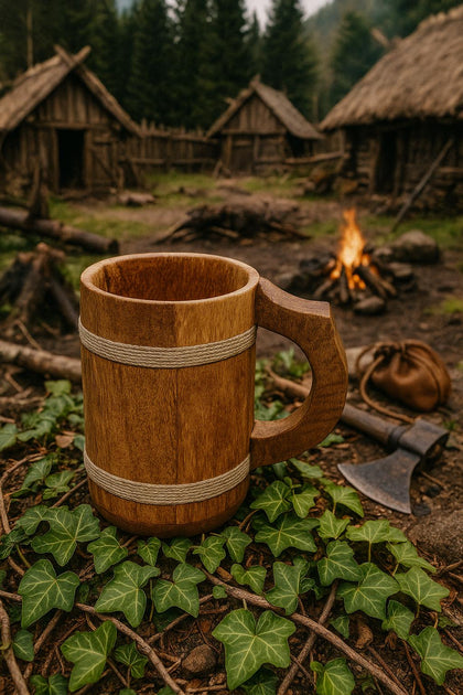 Wooden Tankard - can be customised too! - Bushman Survival