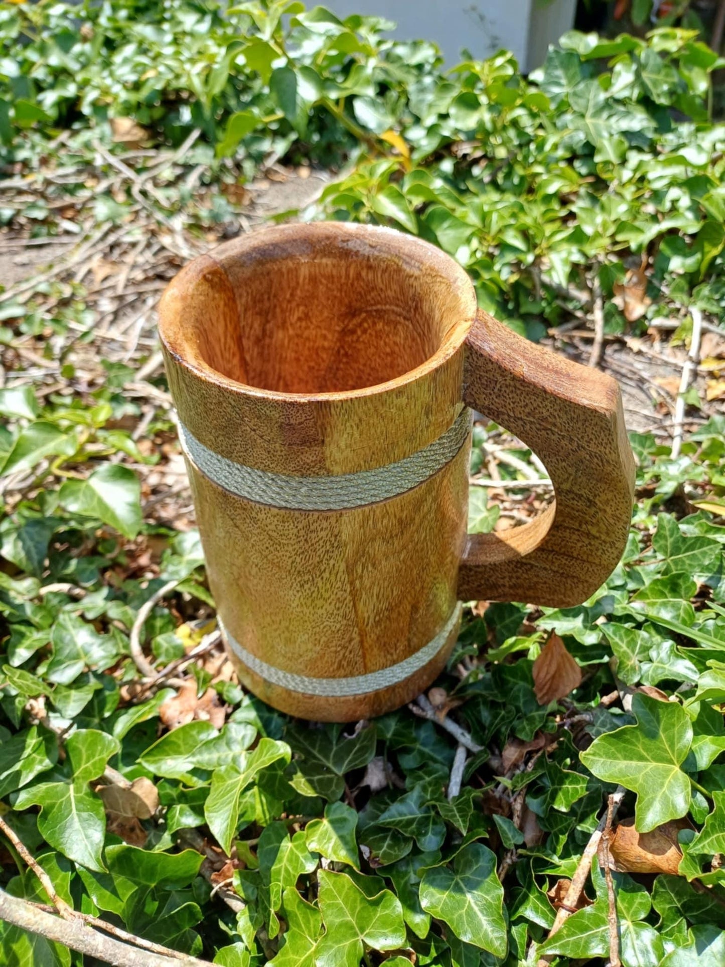 Wooden Tankard - can be customised too! - Bushman Survival