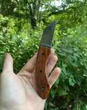 2.5 inch Folding Seax Pocket Knife - Bushman Survival