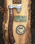 Bearded Viking Hatchet - Help for Heroes Axe - Bushman Survival