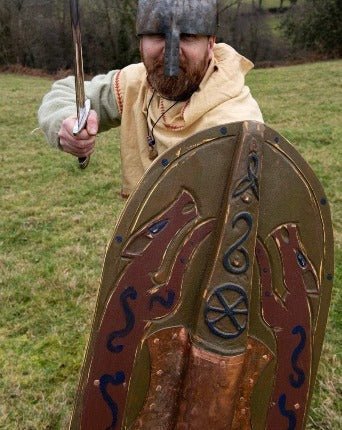 Viking Shield, Round Anglo Saxon - Bushman Survival